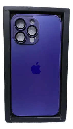 Capa iPhone 14 Pro Max Bansk Nanoglass 2 Roxa Roxa Liso - 1